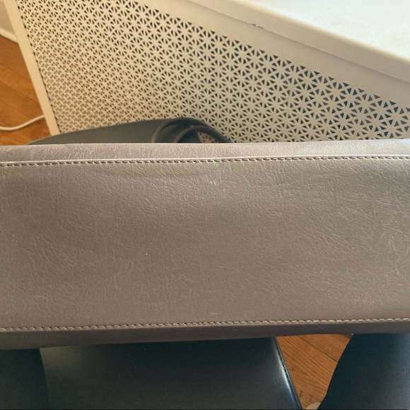 Matt & Nat Immaculate Vegan Leather Tote bag - dark smoke gray - Picture 8 of 10